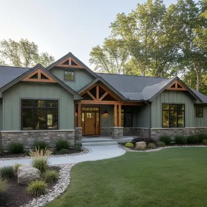 Rainleaf Ranch With Timber Peaks