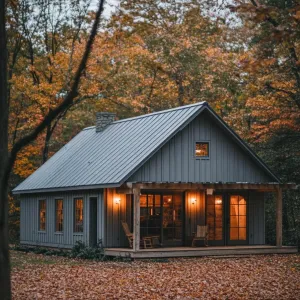 Cozy Autumn Timber Getaway