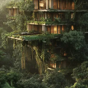 Emerald Canopy Cascade