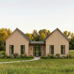 Twin Gable Haven In The Fields