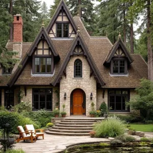 Enchanting Woodland Manor with a Storybook Charm