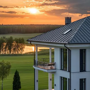 Sunset Spectacle Above Elegance