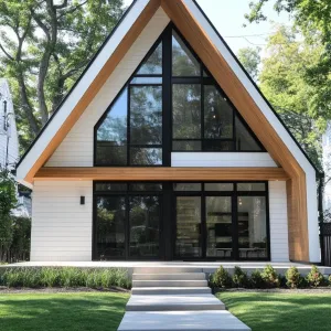 Peaked Perfection: A-Frame Charm Unleashed