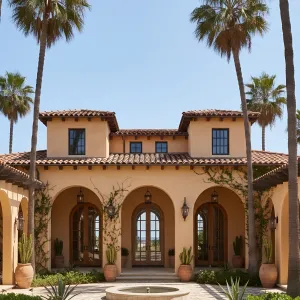 Palm-Framed Arcadia Bungalow