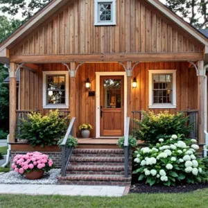 Wooden Haven Under the Trees