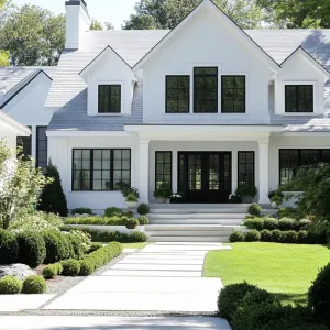 Crisp and Elegant White House Marvel