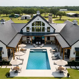 Barns & Backstrokes: Dive Into Rural Style
