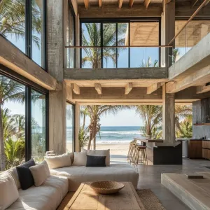 Beachfront Bliss: A Concrete Dream