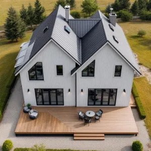 A Modern Escape with Charcoal Charm