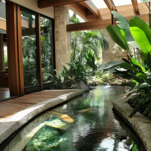 Koi’s Cozy Canoe: Drifting Indoors