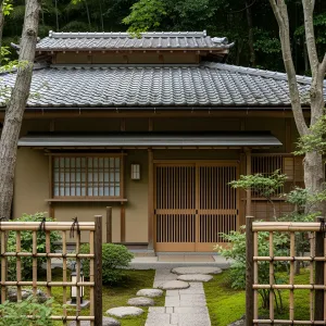 Quaint Japanese Dwelling Amid Verdant Serenity