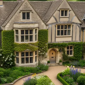 Splendid Ivy-Draped Fantasy Homestead
