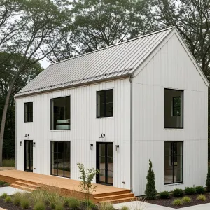 White Barn Bliss: The Ivory Enchantment