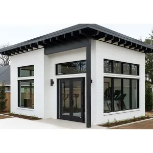 Gym Shed with a Dash of Panache