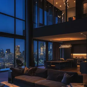 Starry Penthouse Nocturne
