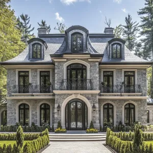 Elegant Manor With Lush Green Surround