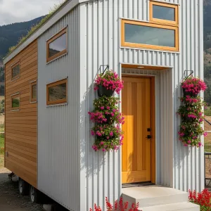 Charming Cubicle: A Floral Fusion Retreat