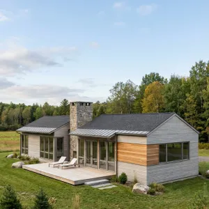 Stone Hearth Ranch With Timber Skin