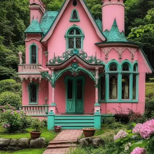 Candy-Coated Cinderella Cottage