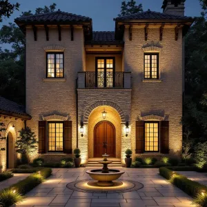 Villa Vista: The Courtyard Glow