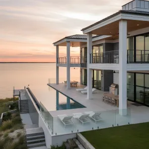 Sunset Promenade Columned Infinity Villa