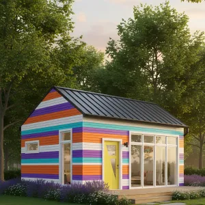 Cabin of Many Colors