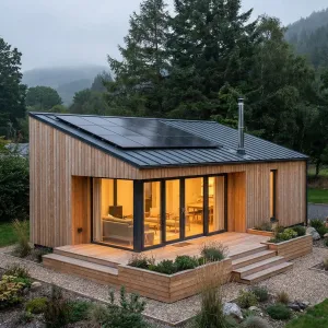 Solar Slope Woodland Cabin