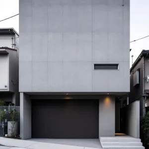 Concrete Zen Fortress with a Minimalist Heart