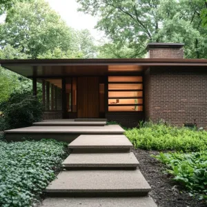 Woodsy Wonder: The Brick and Glass Oasis