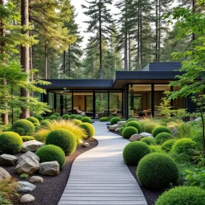 Preview of Contemporary Retreat Nestled Amidst Forest Splendor