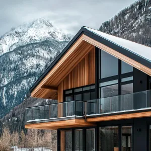 Chalet of the Snowy Apex