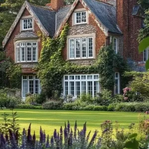 Storybook Brick Cottage Nestled in Nature