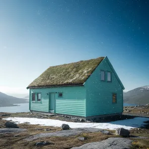 Glacier Meadow Sod-Roof Cottage