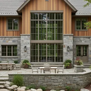 Woodland Haven of Stone and Timber