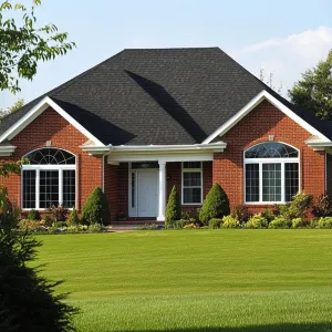 Breezy Brick Rancher: Gables Galore