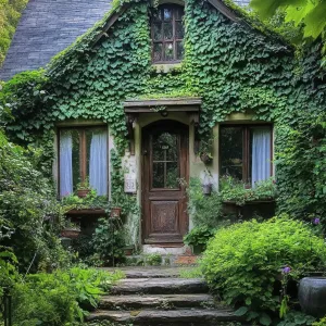 Charming Ivy-Covered Cottage