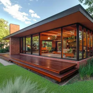 Elegant Glassy Retreat