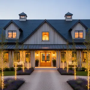 Barndominium Glow-Up: LED Lined Elegance