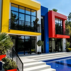 Multicolor Architectural Wonder