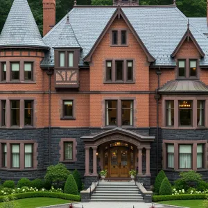 Whimsical Victorian Delight with Spirited Spires