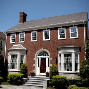 Red Brick Retreat with Regal Refinements