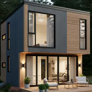 Container Comfort: The Cozy Cubic Getaway