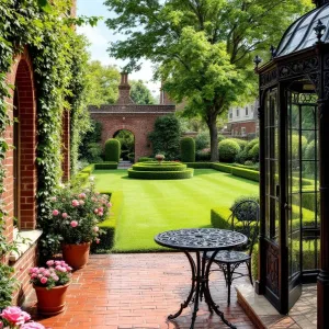 A Lavish Courtyard Gem of Verdant Delight