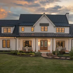 Cozy Farmhouse With a Modern Spin