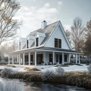 Quaint Countryside Homestead by the Brook