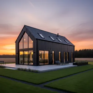 Ravenclad Gable With Horizon Glow