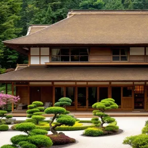 Timeless Tranquility Amidst Verdant Whimsy