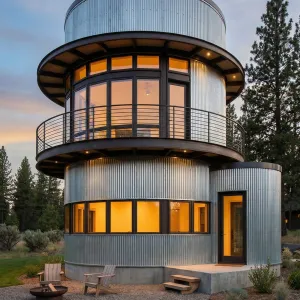 Skyline Halo Cylinder Retreat