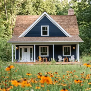Enchanted Hideaway Amidst Blossoms