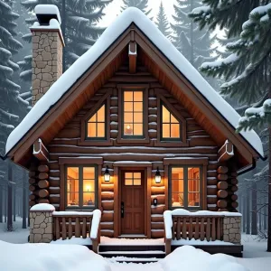 Sled-Ready Log Oasis